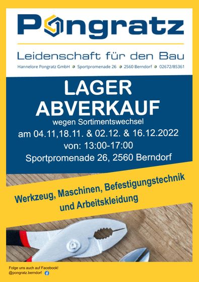 Lager Abverkauf